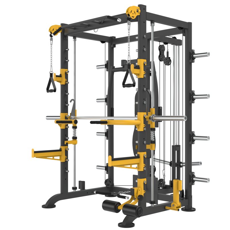 Multi Functional Strength Machines Gym Smith Machine Commercial Smith Machine Functional Trainer-John Power JP-C93