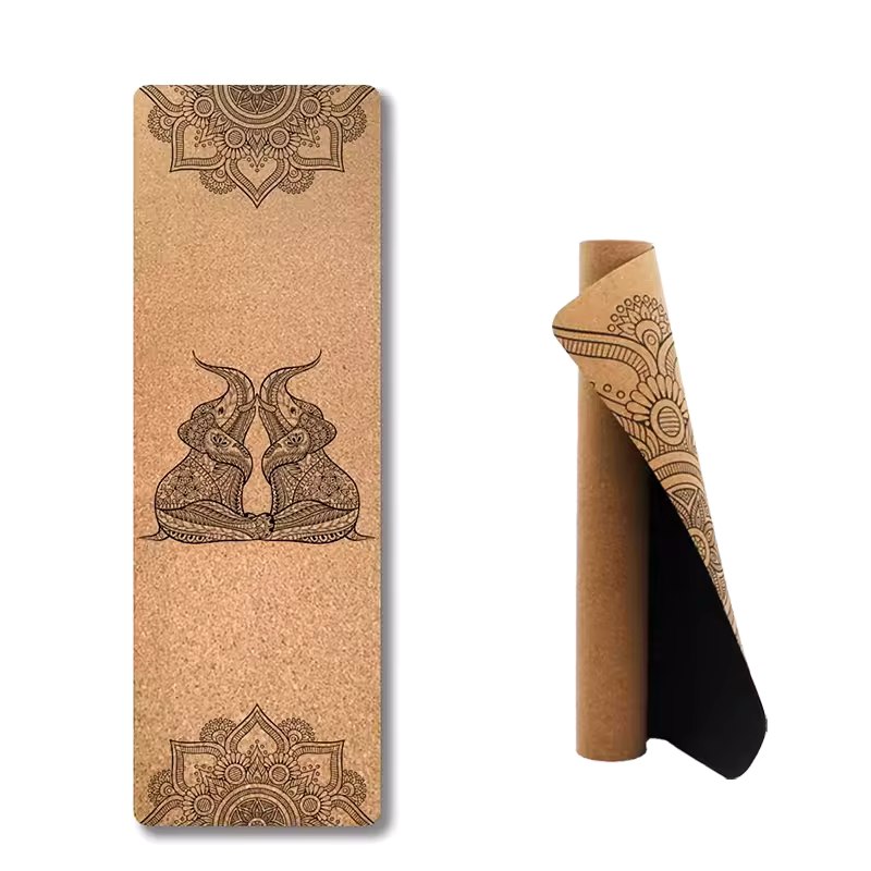 Custom Shape and Printed Hot Sale ECO Friendly Yoga Mat