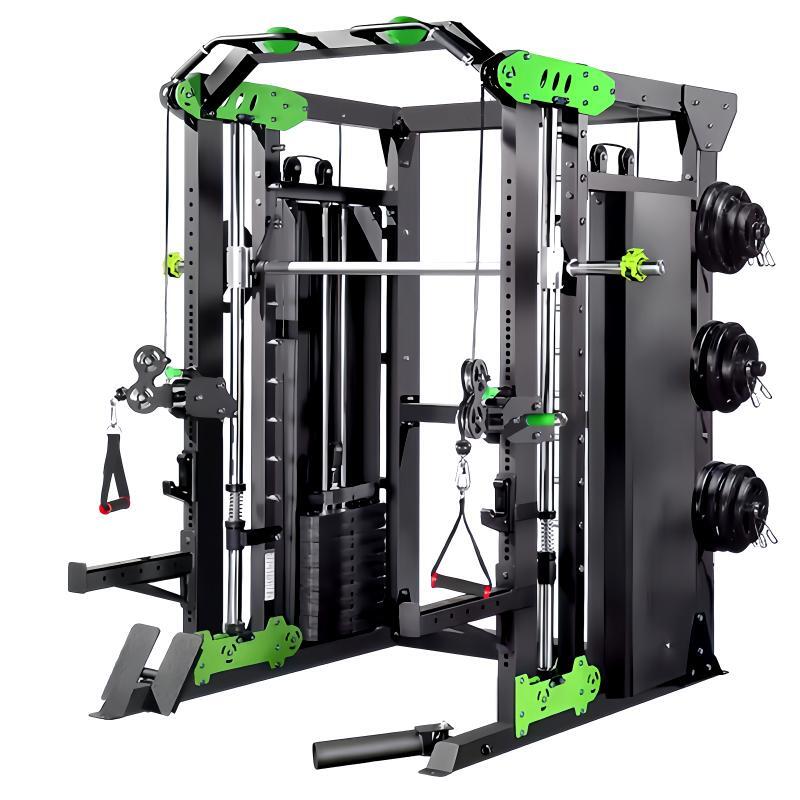 Smith Machine Multi-Function Fitness Equipment Squat Rack Comprehensive Trainer